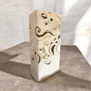 Lampe « Expressions » en céramique